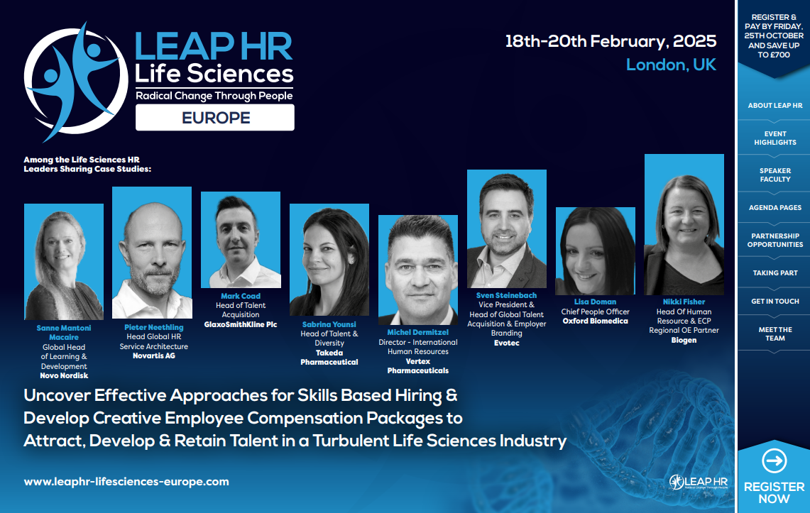 Full Event Guide - LEAP HR: Life Sciences Europe